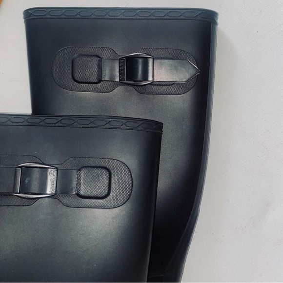 KAMIK  OLIVIA BLACK RAIN BOOTS - Picture 4 of 8